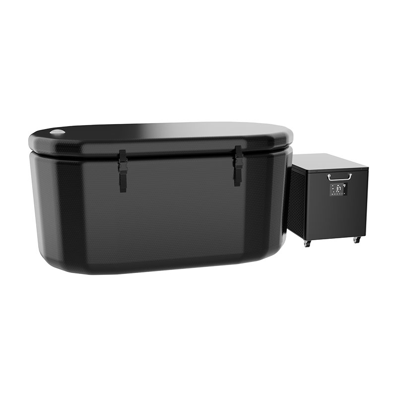 Oppustelig koldt springpool kompatibel med vandkøleren