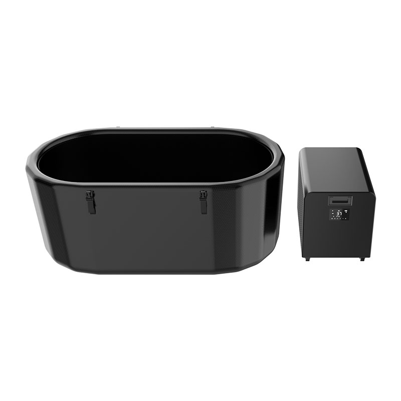 Oppustelig koldt springpool kompatibel med vandkøleren