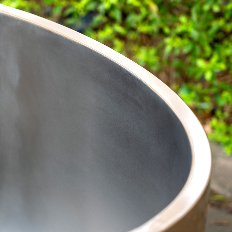 Champagne guld fuld 304 rustfrit stål koldt dyk badekar