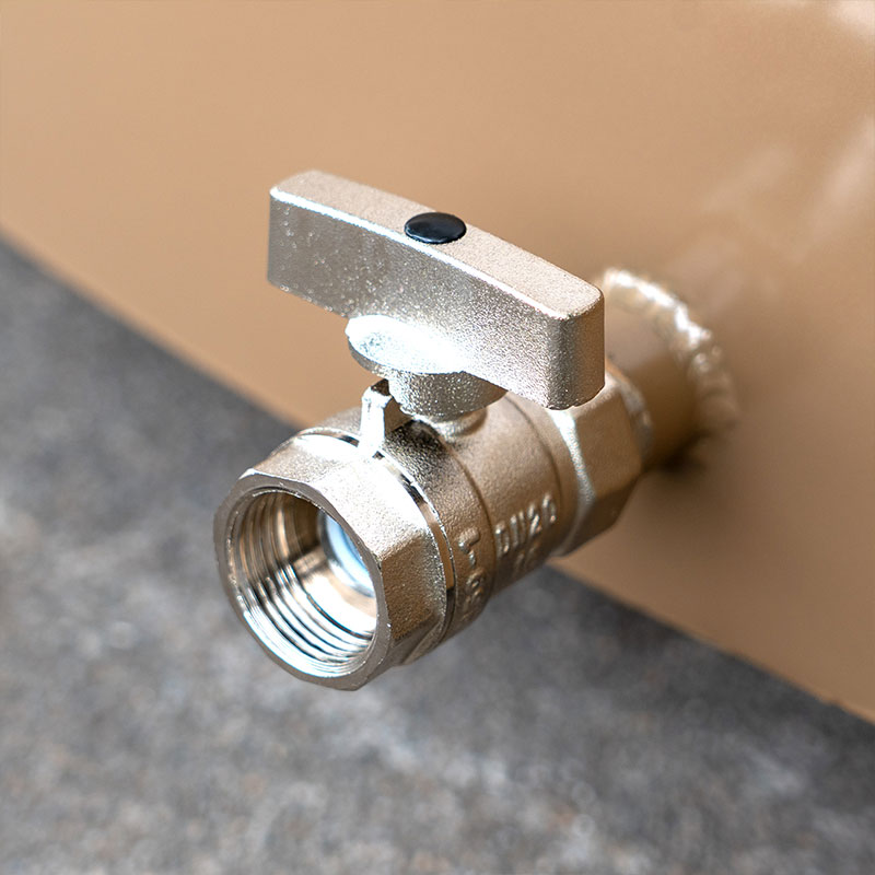 Champagne guld fuld 304 rustfrit stål koldt dyk badekar