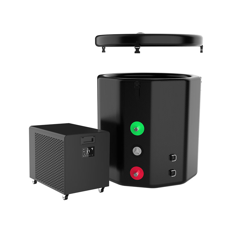 Oppustelig isspringet karbad til opsving af koldt bad Oppustelig isspringet karbad til opsving af koldt bad