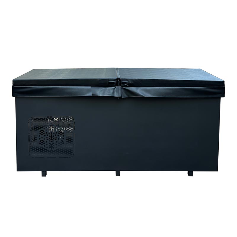 Stort rødt cedertræ koldt dyk med 304 rustfrit stål