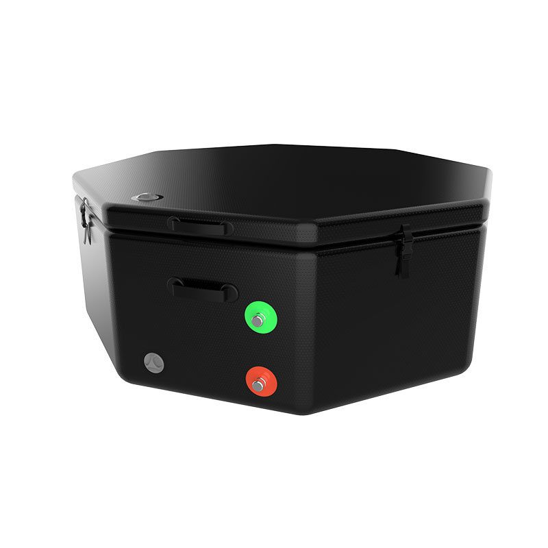 Octagon Ice Pod PVC oppustet bærbar til udendørs